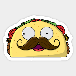 Taco Time Sticker